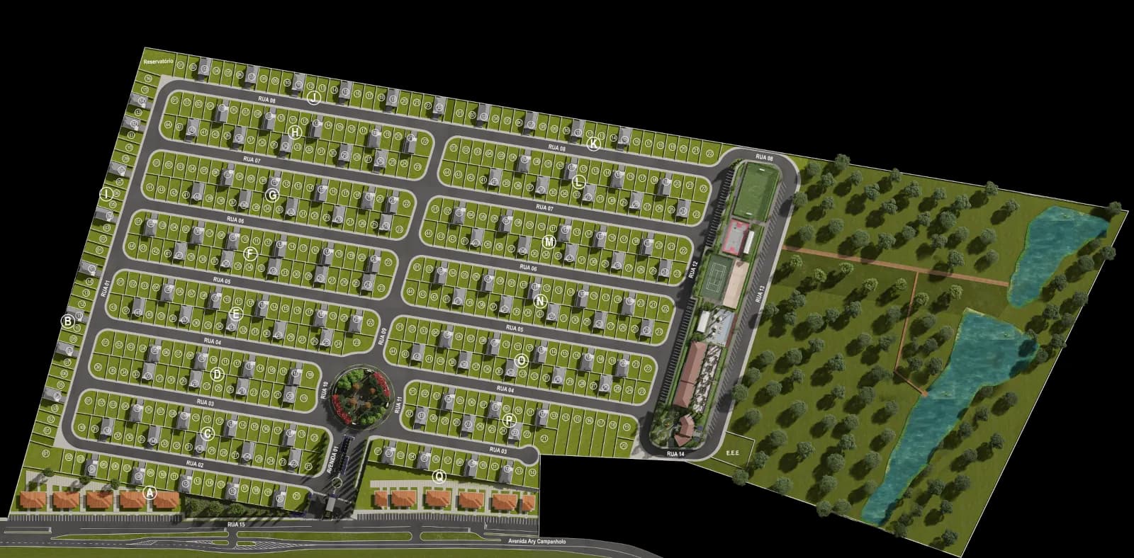 Implantação do Villa Anna