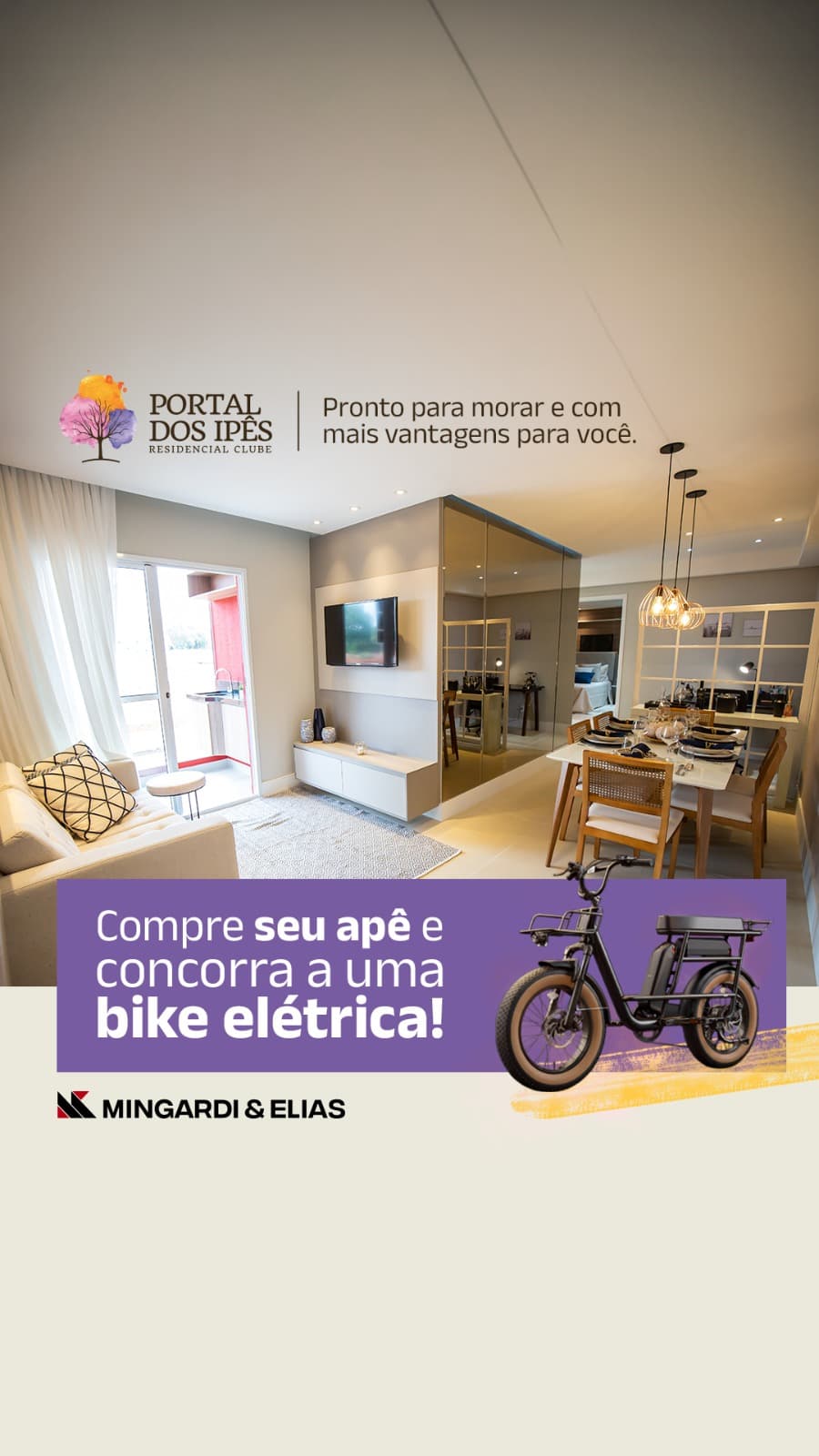 Cover da campanha Conquista em Dobro no empreendimento Residencial Portal dos Ipês