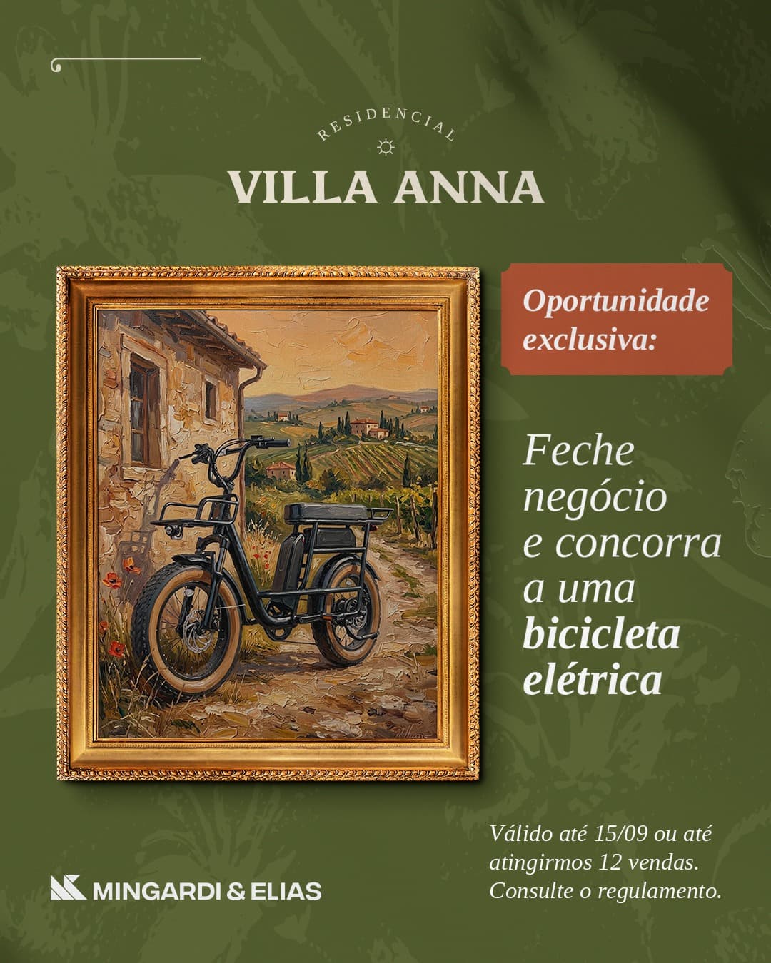 Cover da campanha Venda Premiada no empreendimento Residencial Portal das Andorinhas – Villa Anna
